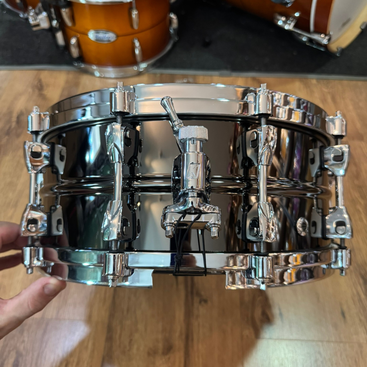 Comprar Caixa Tama Starphonic 14x6 Black Nickel Steel Made In