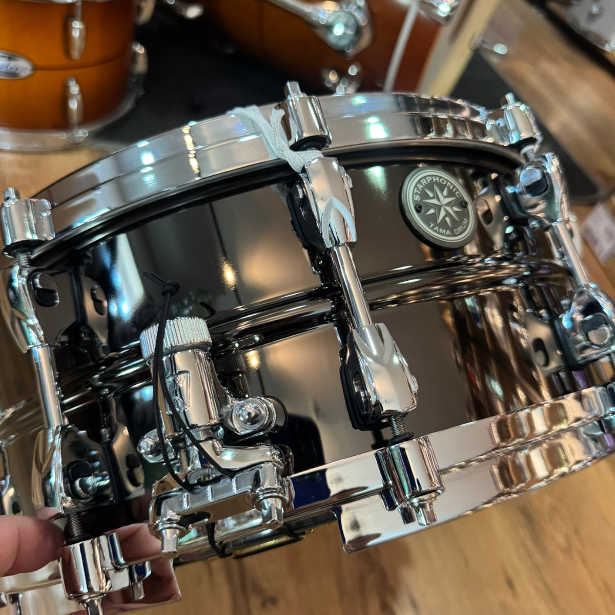 Comprar Caixa Tama Starphonic 14x6 Black Nickel Steel Made In