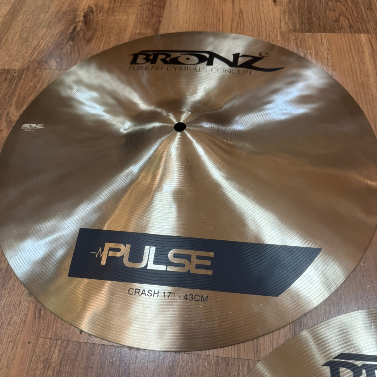 Comprar Prato De Bateria Bronz Pulse Crash De 17 Polegadas Em Liga