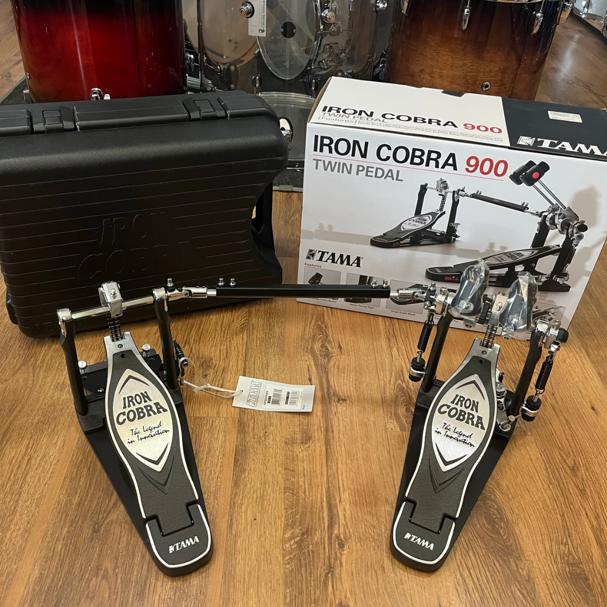 Comprar Pedal Duplo Para Bumbo Tama Iron Cobra HP900PWN - R$6.150,00