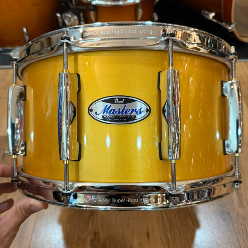 Comprar Caixa Pearl New Masters 14X7 Antique Gold 100% Em Maple