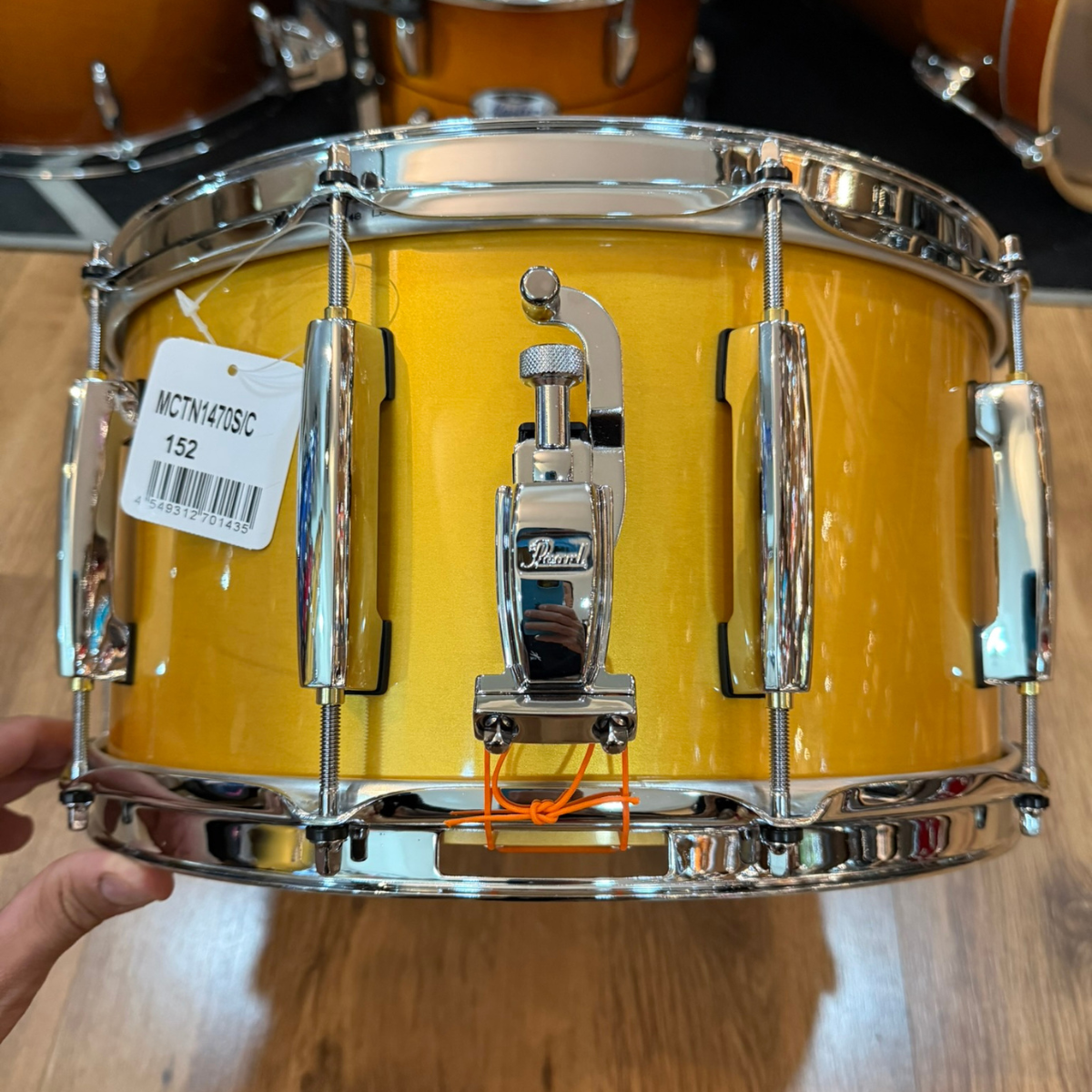Comprar Caixa Pearl New Masters 14X7 Antique Gold 100% Em Maple