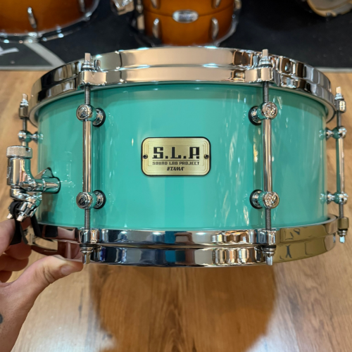 Comprar Caixa Tama SLP 14X6 Turquoise Green Em Spruce LSP146-TUQ