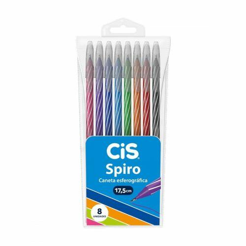 Spirokit Kit 8 Canetas Spiro 0.7mm Cis: Precisão e Conforto - a partir de R$28,08