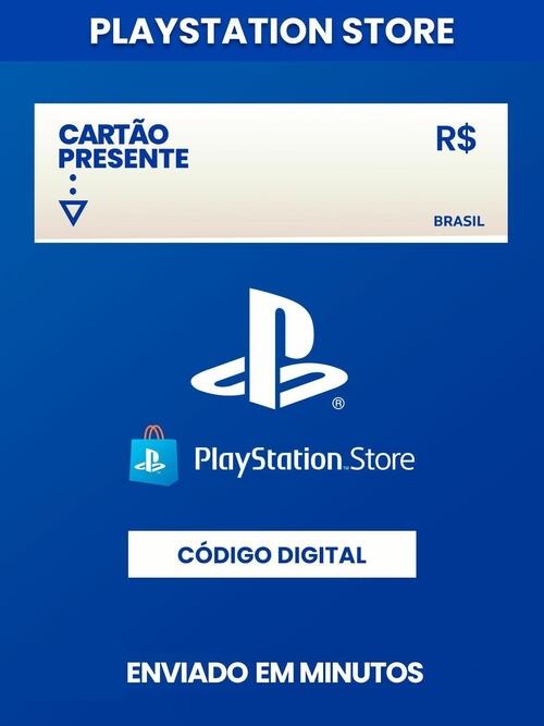 Comprar Pacote Gift Cards PLAYSTATION STORE Recarga: PS Plus - de R$265,99  a R$512,99 - Full Cards