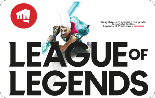 Gift Card League of Legends R$100 - Envio Digital - Gift Card Online