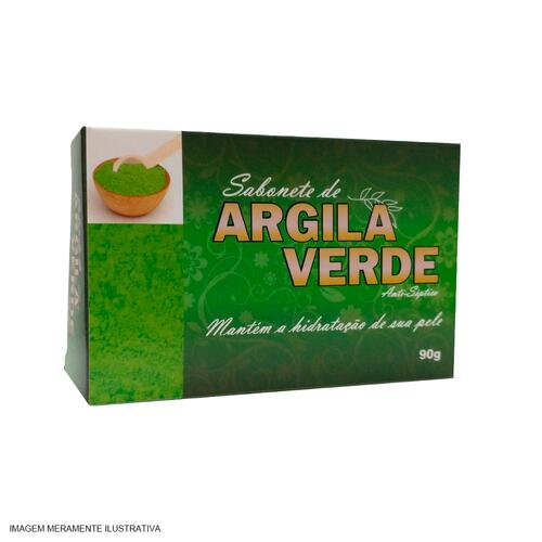 Sabonete Artesanal de Argila Verde 90g