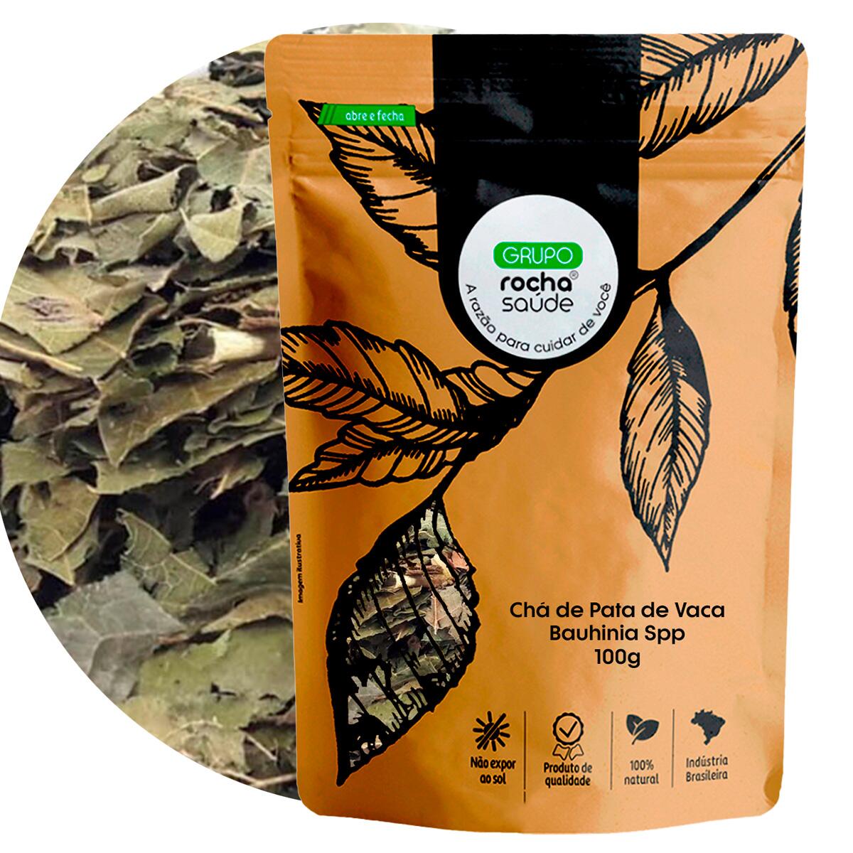 Cha de Pata de Vaca Natural Grupo Rocha Saude Selecionado 100% Puro 100g