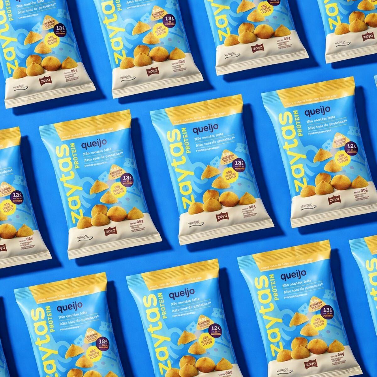Zaytas Protein Queijo 12g Proteina Com Colageno Snack Fit