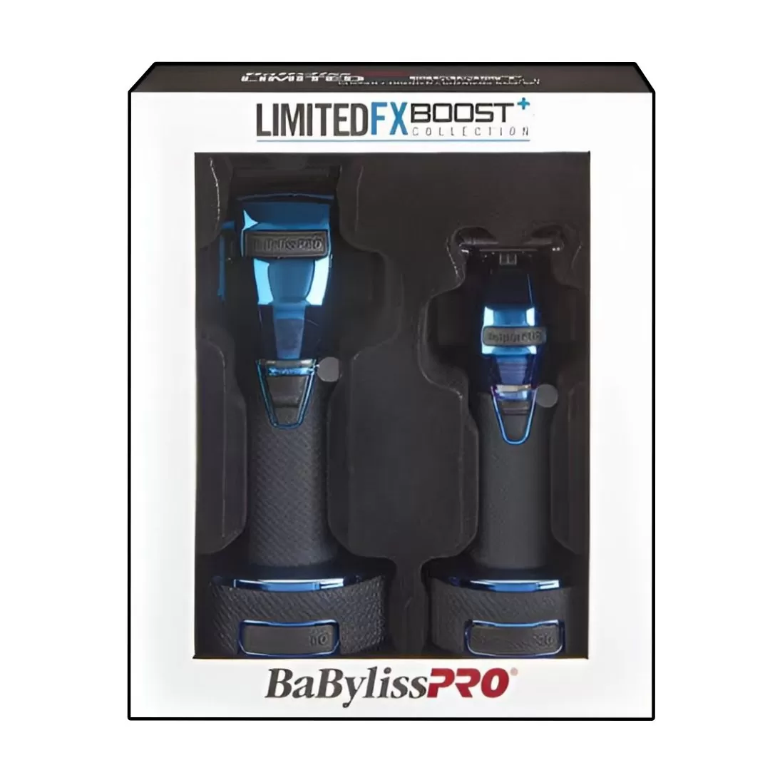 Comprar Combo Babyliss Pro LimitedFX Boost+ Blue Máquina de Corte