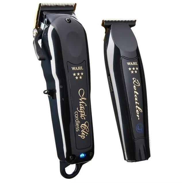 WAHL MagicClip Clipper&Detailerのセット@㊹w~@ Comprar Barber Combo Wahl Cordless Magic Clip + Detailer Black