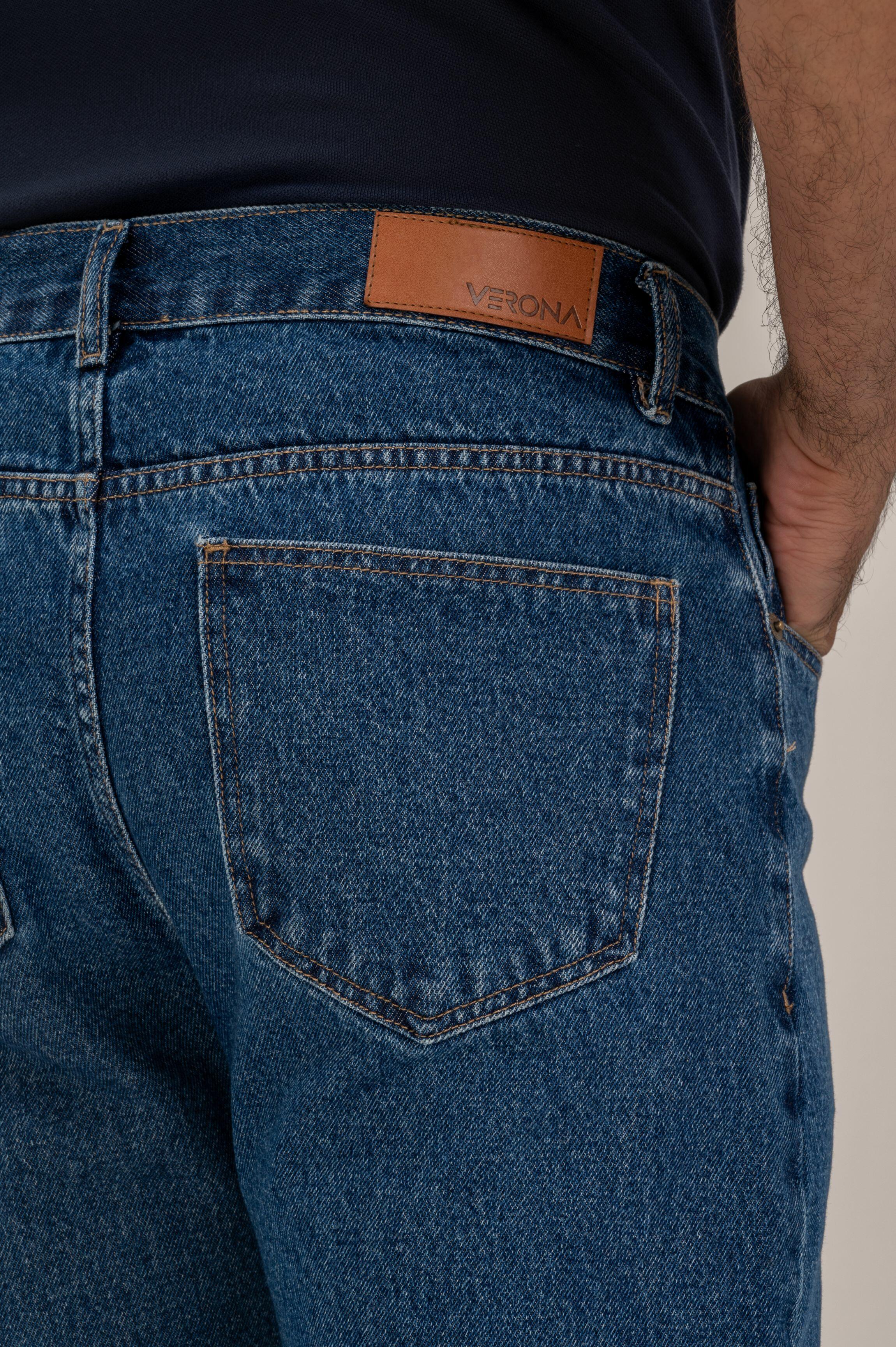 Calça Jeans reta