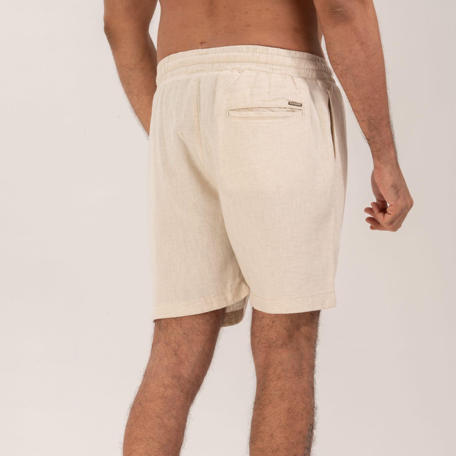 Short Linho Chino