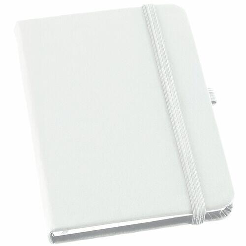 Kit 2x Caderneta de Anotações 9x14cm 80 Fls Pautadas Branco