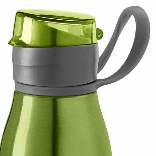 Kit 2x Garrafa Squeeze Alumínio 650 ml Capri TopGet Azul e Verde