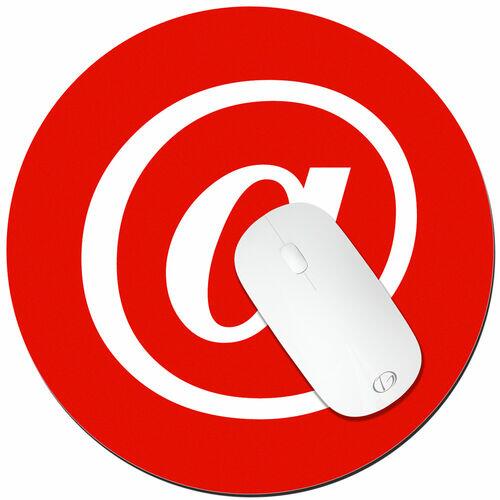 Mouse Pad Redondo Arroba TopGet