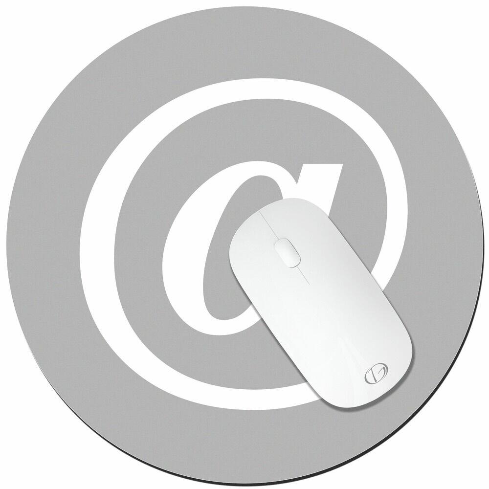 Mouse Pad Redondo Arroba TopGet