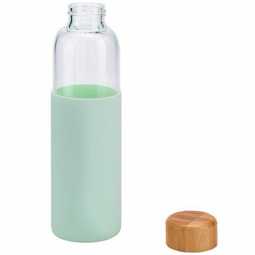 Kit 2x Garrafa Squeeze de Vidro 600 ml Urban TopGet Verde Claro