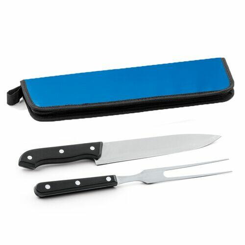 Jogo para Churrasco Inox 2 peças com Estojo TopGet