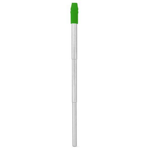 Kit Canudo em Inox e Escova de Limpeza TopGet
