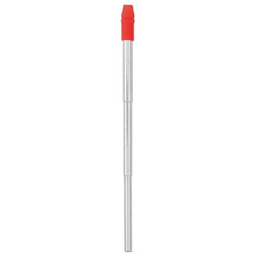Kit Canudo em Inox e Escova de Limpeza TopGet