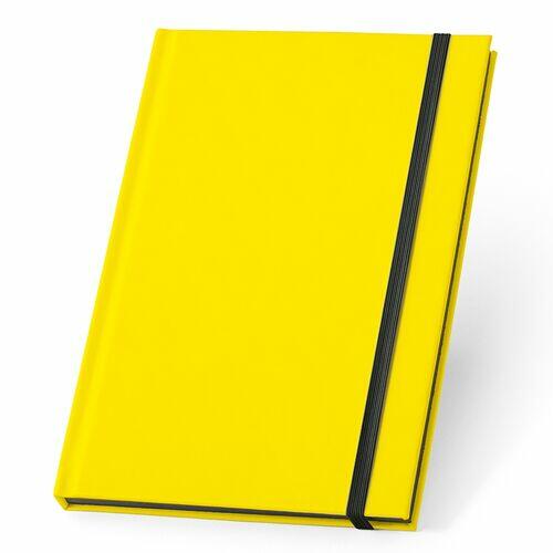 Kit 3x Caderneta Neon 14x21cm 96 Fls Pautadas Amarelo