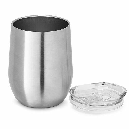 Copo Inox Corpo Duplo 400 ml Shine TopGet
