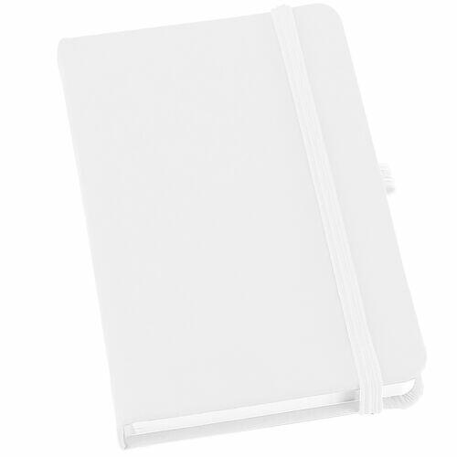 Kit 3x Caderneta de Anotações 14x21cm 80 Fls Sem Pauta Branco