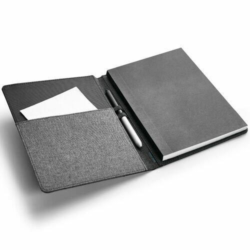 Caderno Executivo com Porta Celular 22x16cm TopGet