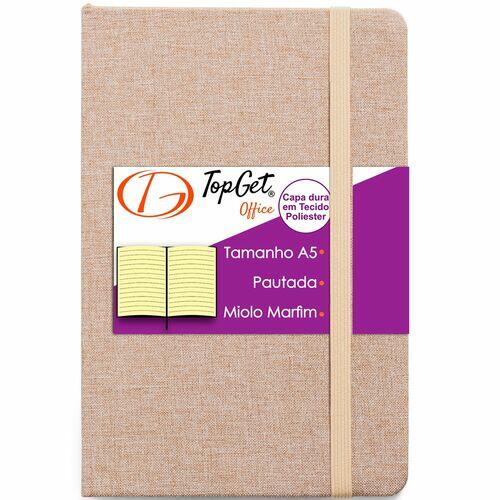 Kit 2x Caderneta Weave 13,7x21cm 80 Fls Pautadas Bege