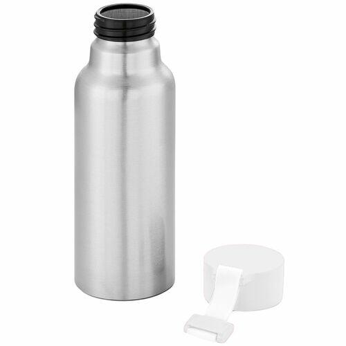 Kit 2x Garrafa Squeeze Alumínio 570 ml Phase TopGet Branco e Vermelho