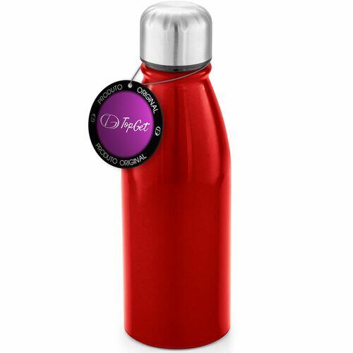 Garrafa Squeeze Alumínio 500 ml Wave TopGet