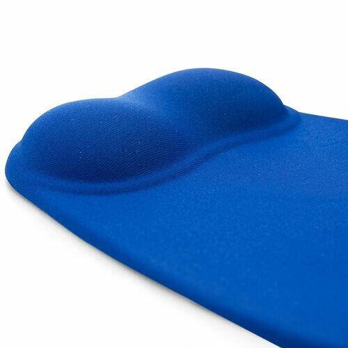 Kit 10x Mouse Pad Ergonômico com Apoio de Punho Topget Azul