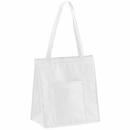 Kit 5x Sacola Térmica Ecológica em TNT TopGet Branco