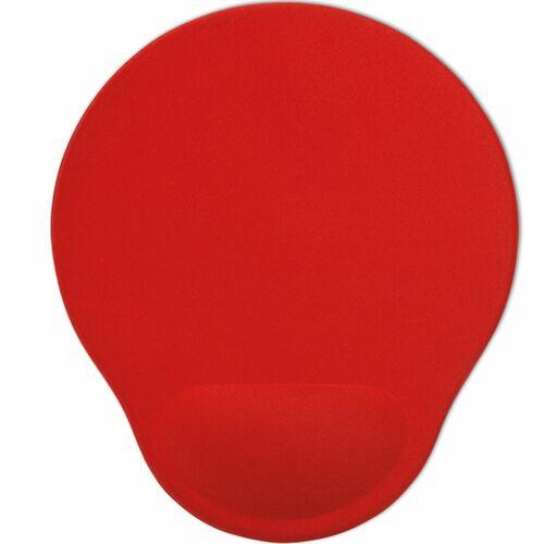 Kit 3x Mouse Pad de Espuma Leve TopGet Vermelho