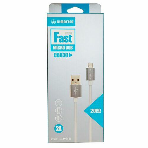 Cabo V8 Micro USB 2 Metros Kimaster