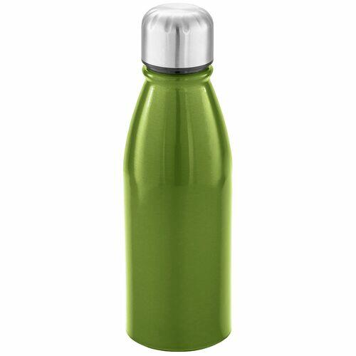 Kit 2x Squeeze Alumínio 500 ml Wave TopGet Laranja e Verde