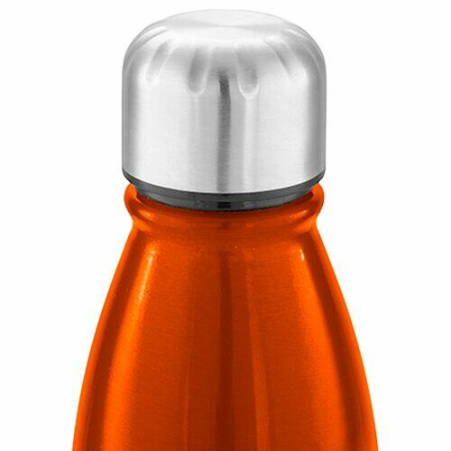 Kit 2x Squeeze Alumínio 500 ml Wave TopGet Laranja e Verde