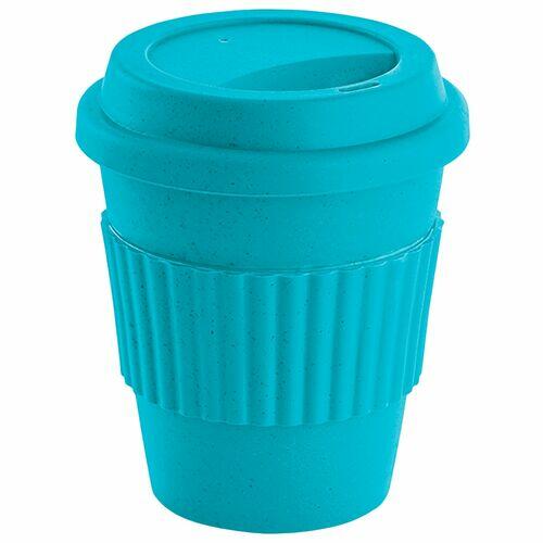 Kit 2x Copo Fibra de Bambu Nature Eco TopGet Azul Claro