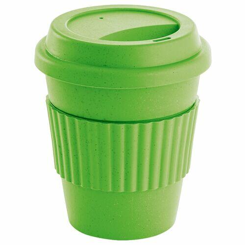 Kit 4x Copo Fibra de Bambu Nature Eco TopGet Verde