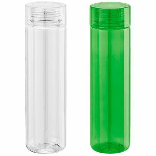 Kit 2x Garrafa Squeeze 790 ml Sweat TopGet Transparente e Verde