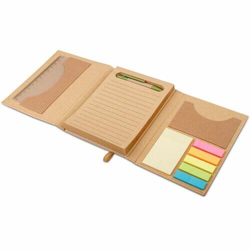 Kit 3x Caderneta Multifunções Ecológica 11x15 cm TopGet Natural
