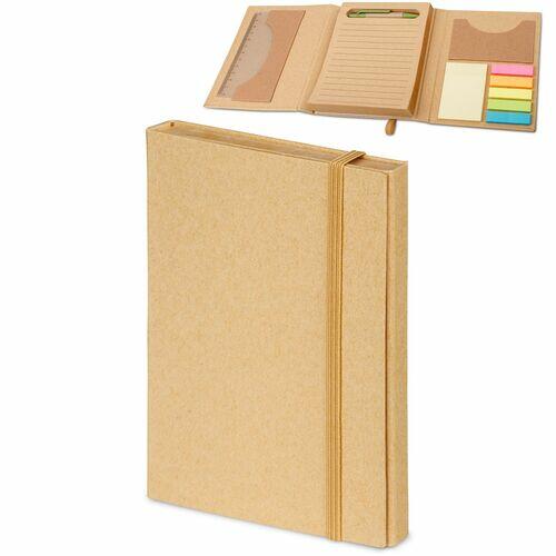 Kit 3x Caderneta Multifunções Ecológica 11x15 cm TopGet Natural