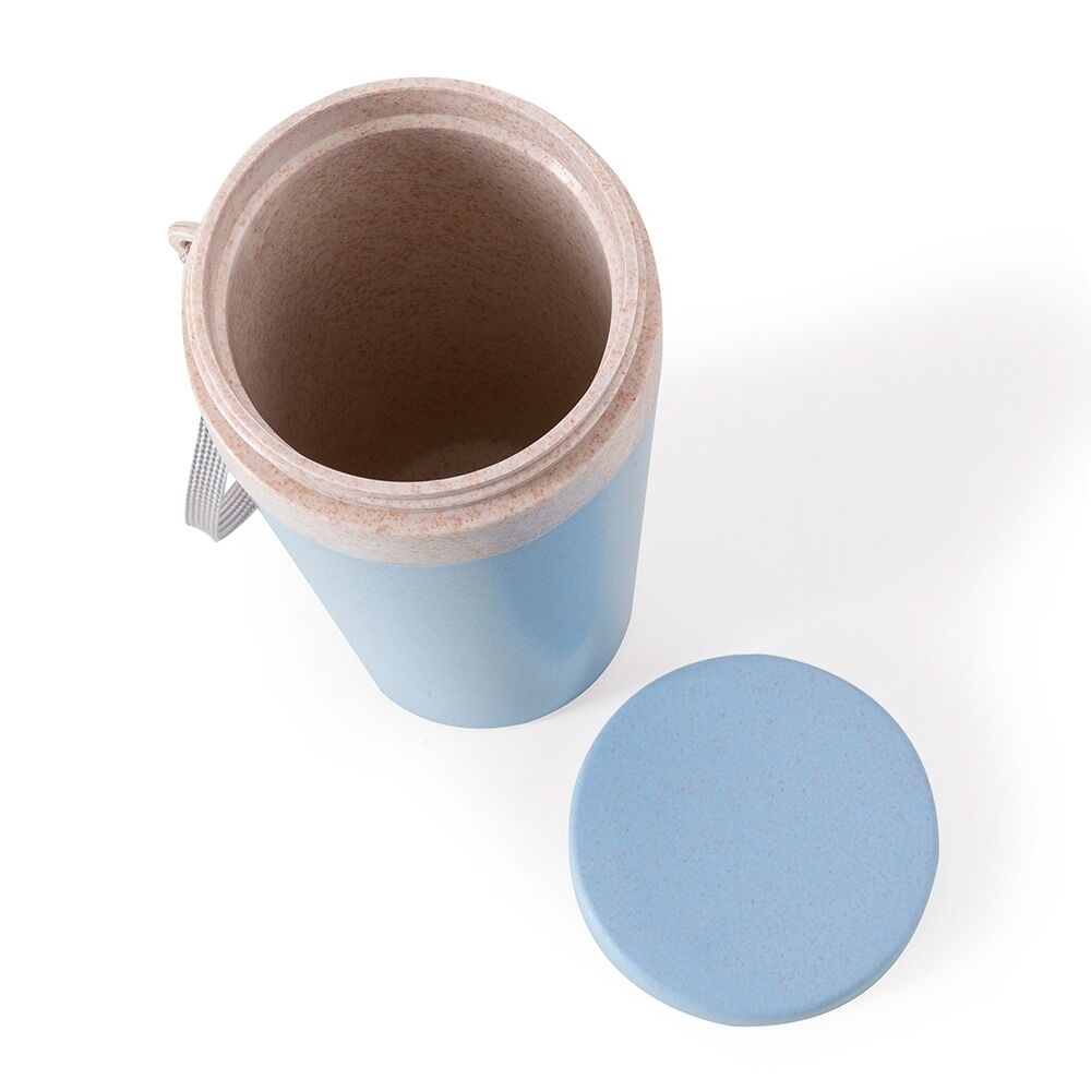 Comprar Copo Térmico Fibra de Bambu 350ml Nature Topget Loja Fitine