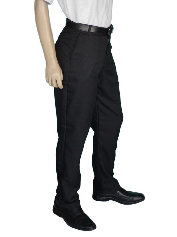 Comprar Calça Social de Gabardine para Garçom Masculina Preta
