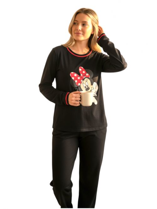 Comprar Pijama Longo Adulto Colors Preto Fabrica de Pijamas Atacado e  Varejo| Atacadao dos Pijamas