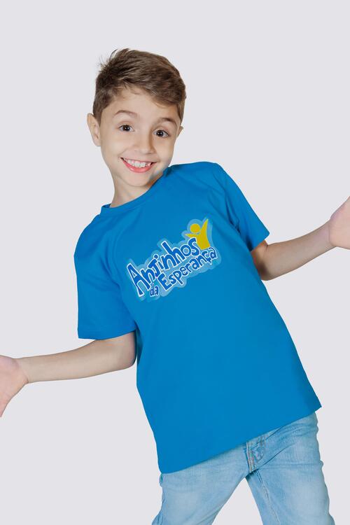 Camiseta dos Anjinhos da Esperança (Azul)