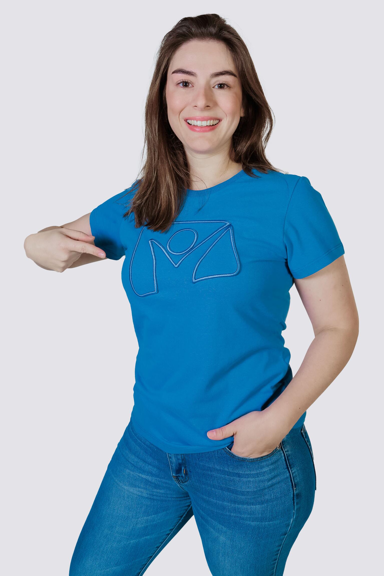 Camiseta da Novo Tempo (Feminino, Amarelo, Azul, Rosé e Verde)
