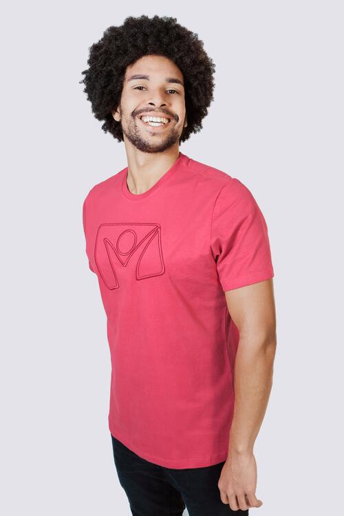 Camiseta da Novo Tempo (Masculino, Preto e Vermelho)