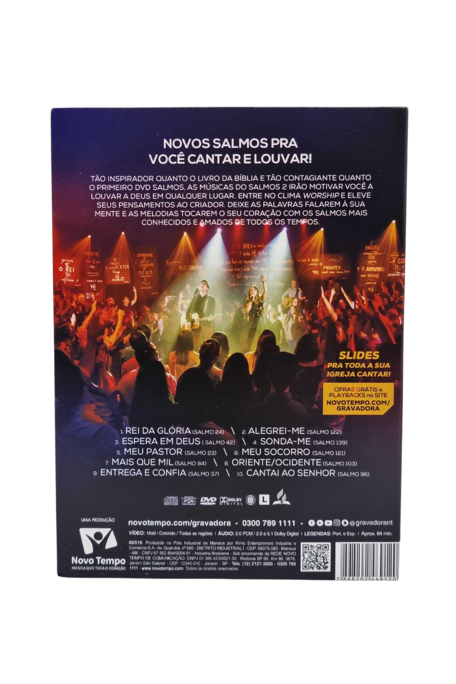 Comprar DVD + CD Salmos 2 - Daniel Lutdke - a partir de R$20,32